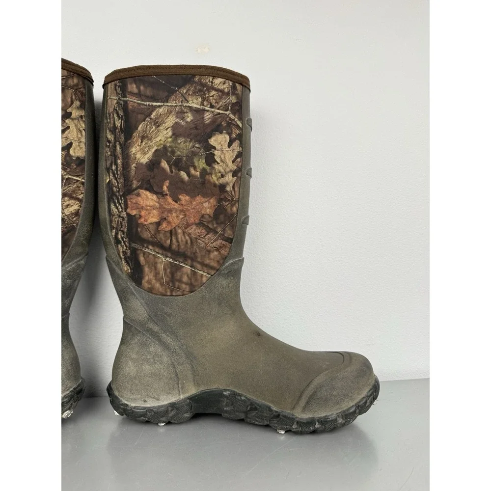 Lacrosse Rubber Hunting Boots Mens 12 Alpha Lite Camo‎ Waterproof Gray Work 16